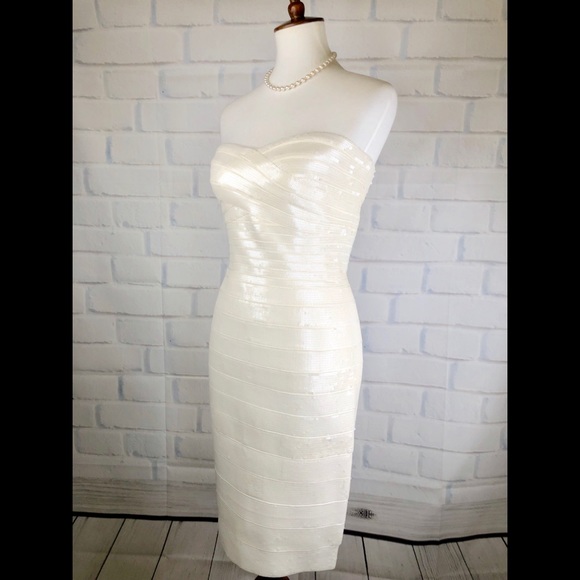 H E R V E L E G E R : “Nazik” Sequin Dress - Picture 6 of 8